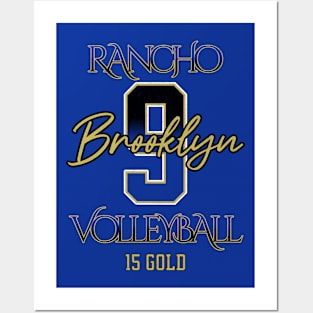 Brooklyn #9 Rancho VB (15 Gold) - Blue Posters and Art